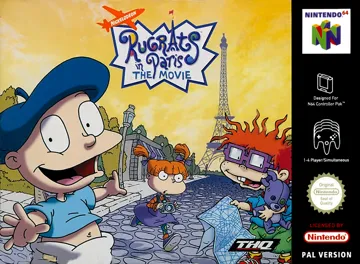 Rugrats in Paris - The Movie (Europe) box cover front